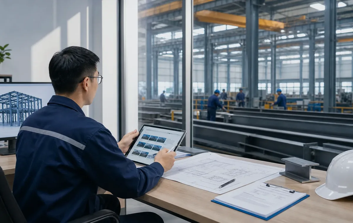 YYN steel structure sourcing and factory matching support