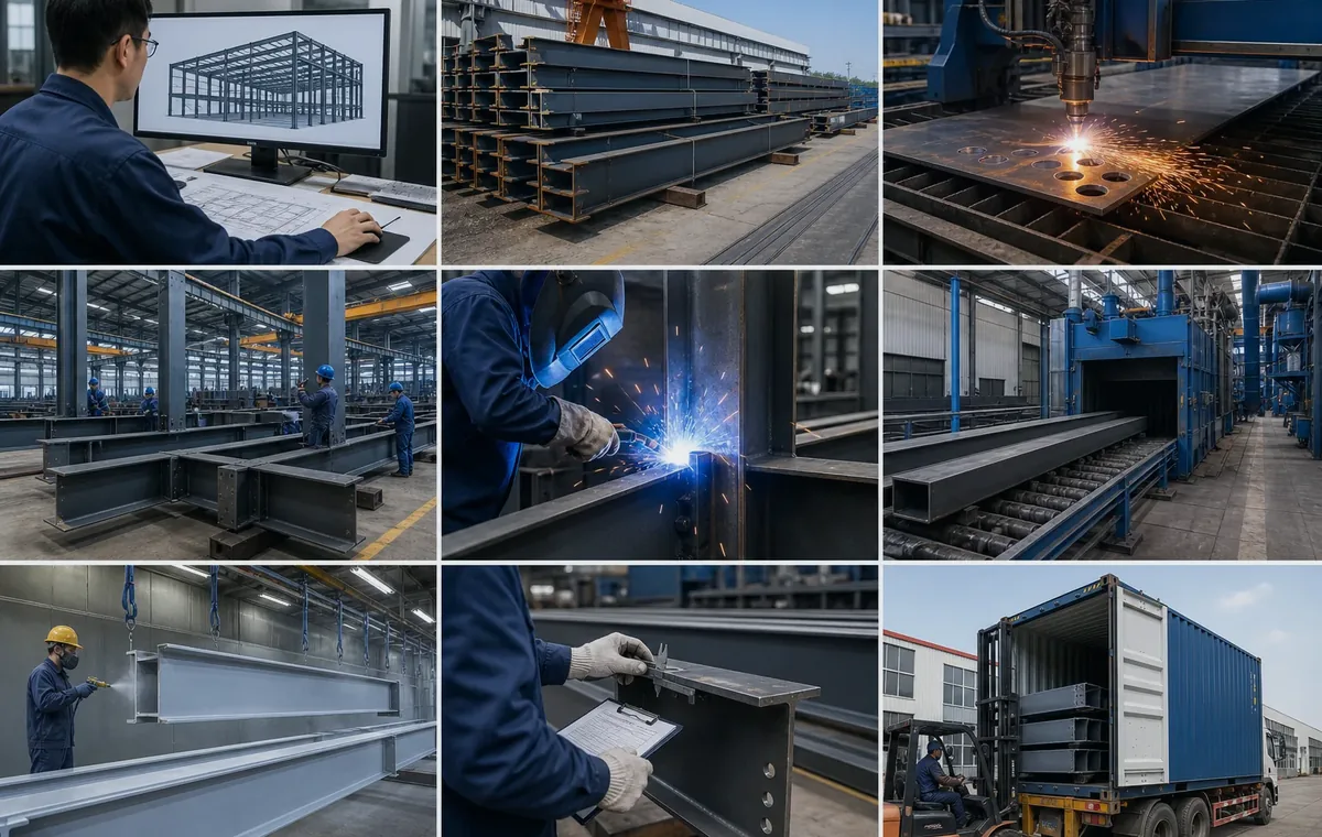 Steel Structure Production Follow-up steel structure buyer guide image